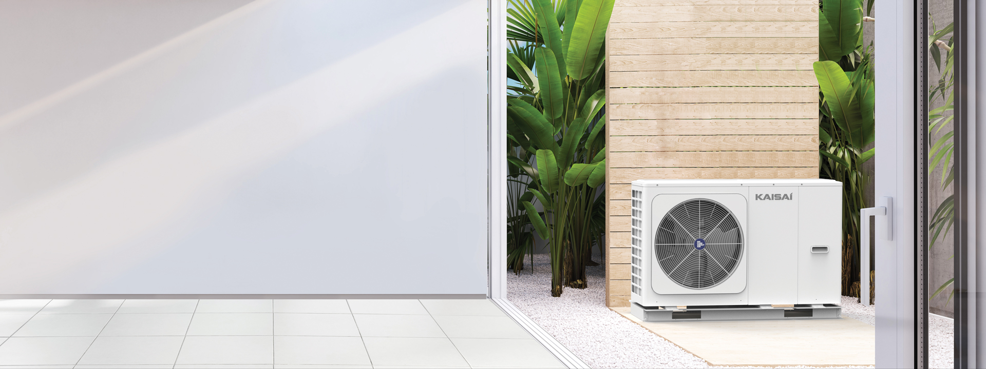 KAISAI ILMA-VESILÄMPÖPUMPPU MONOBLOCK R32 (KHC) 8-16 kW